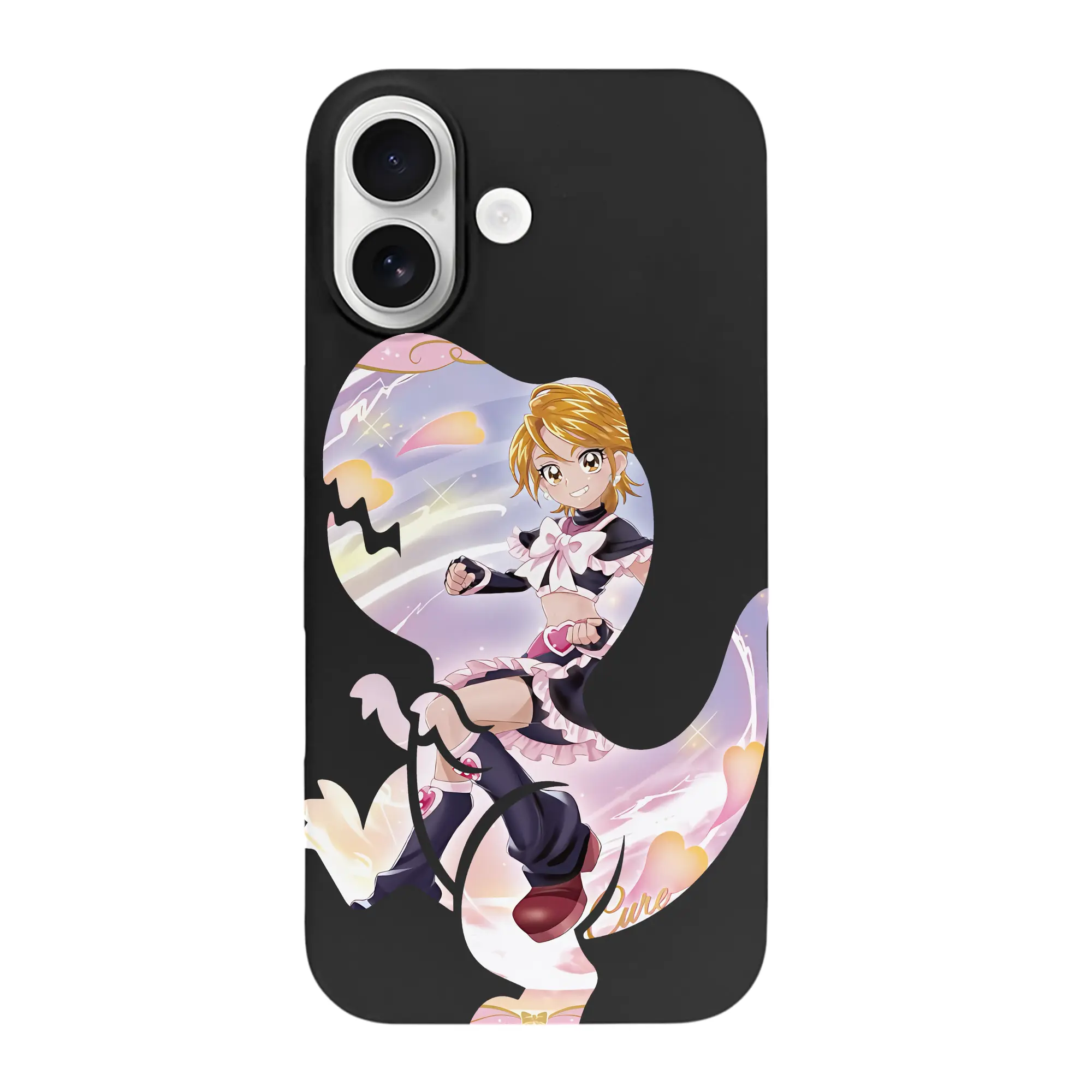 プリキュア グッズ,美墨なぎさ - iPhone 17 シリーズ シリコンケース 薄型 耐衝撃 指紋防止 ソフトタッチカバー 精密フィット 傷防止 保護ケース iPhone 17/17 Air/17 Pro/17 Pro Max 対応